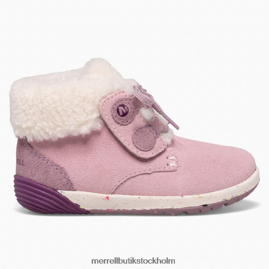 barn Merrell dammigt rosa bare steps kakao jr. känga skor DP80HP1467