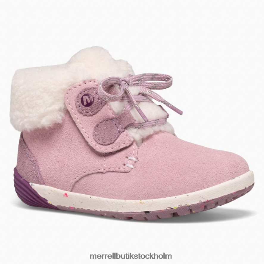 barn Merrell dammigt rosa bare steps kakao jr. känga skor DP80HP1467