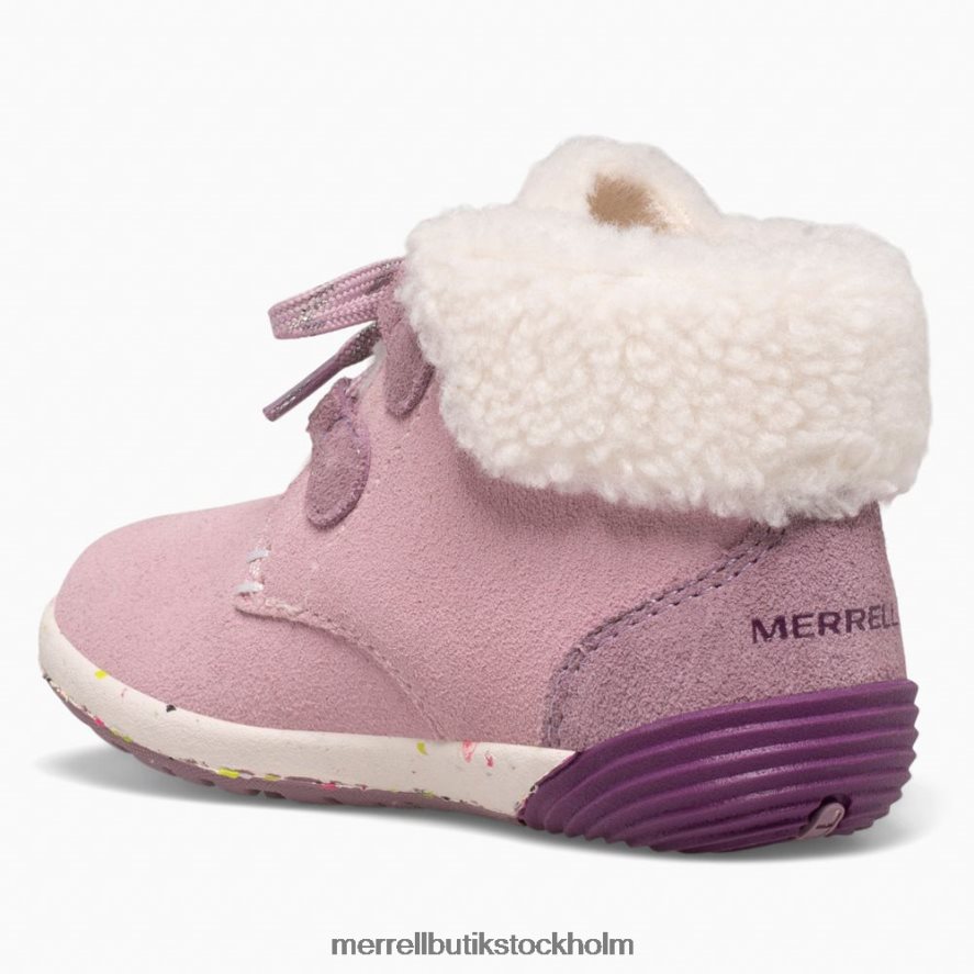 barn Merrell dammigt rosa bare steps kakao jr. känga skor DP80HP1467