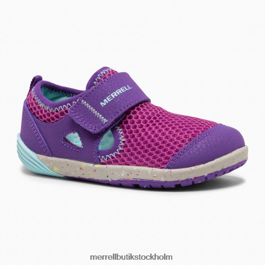 barn Merrell lila/turkos bare steps h2o sneaker skor DP80HP1395