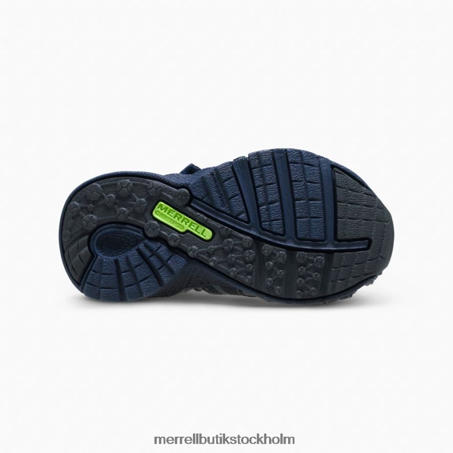 barn Merrell marin/grön hydro jr. sandal skor DP80HP1407