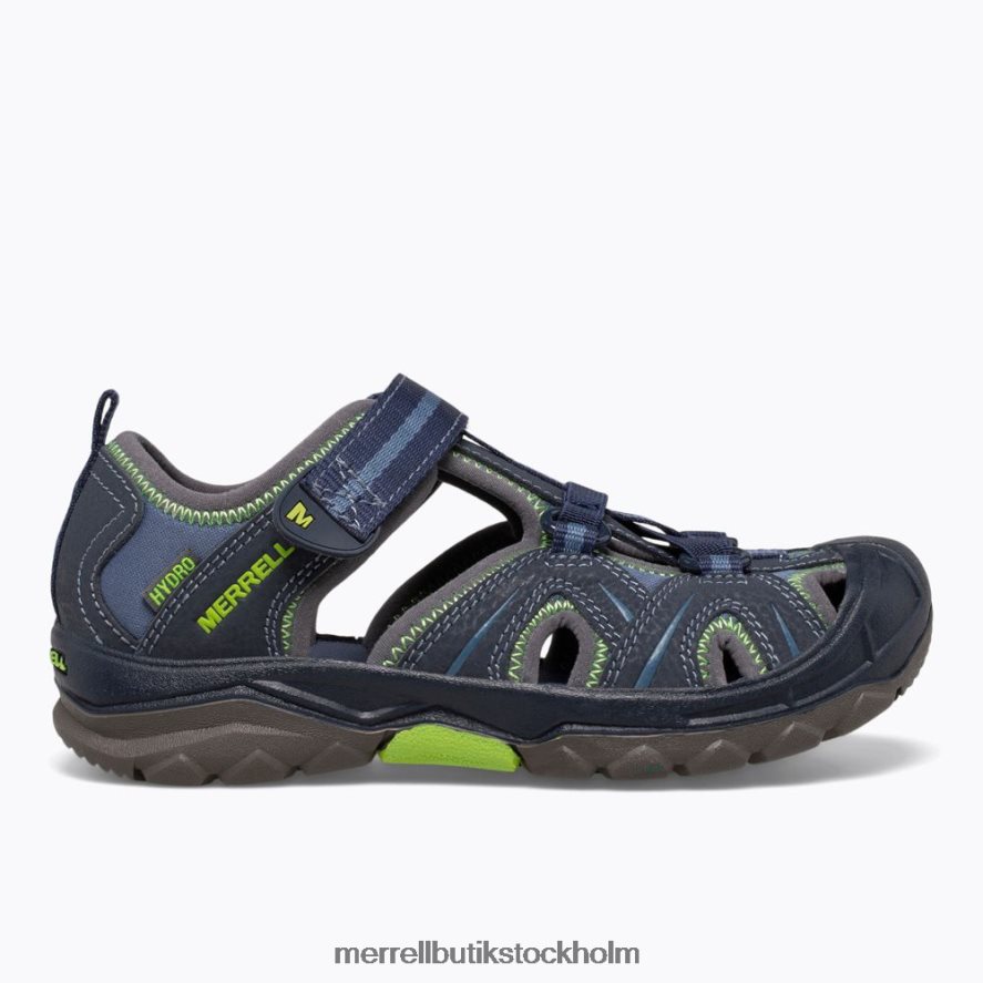 barn Merrell marin/grön hydro sandal skor DP80HP1408