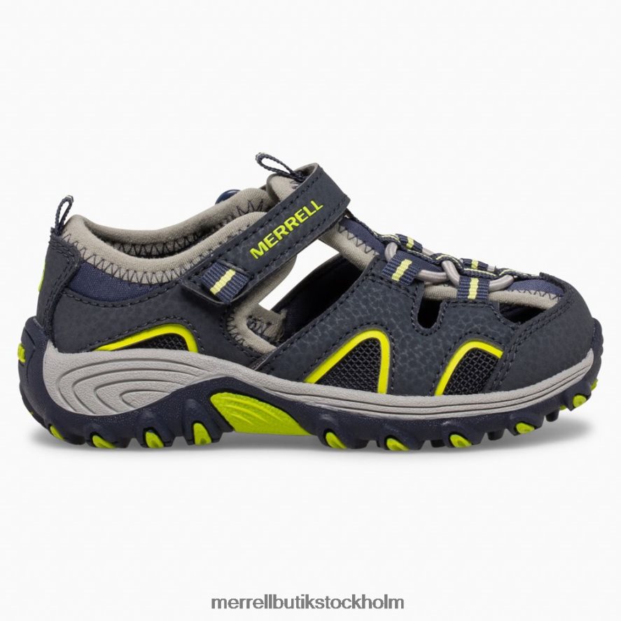 barn Merrell marin/lime hydro h2o hiker jr sandal skor DP80HP1406