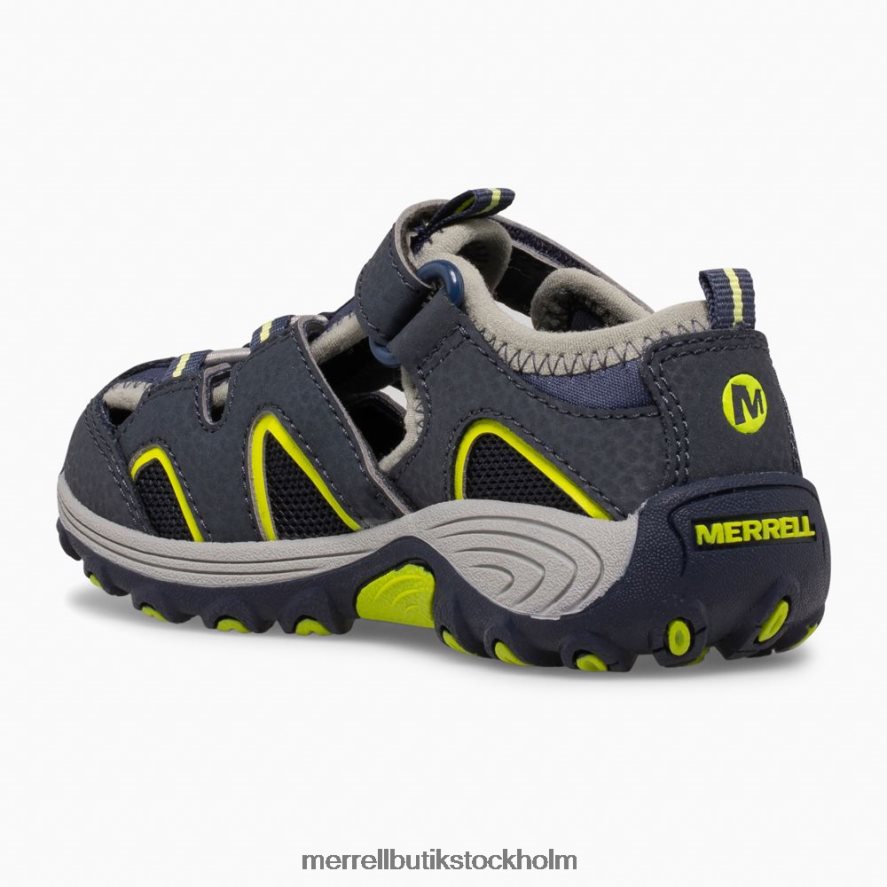 barn Merrell marin/lime hydro h2o hiker jr sandal skor DP80HP1406