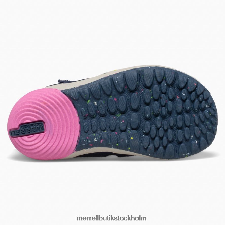 barn Merrell marin/rosa kala steg ås jr vandrare skor DP80HP1458