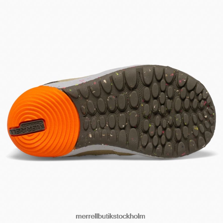 barn Merrell oliv/marin/orange kala steg ås jr vandrare skor DP80HP1457
