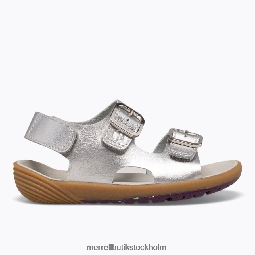 barn Merrell silver bara steg sandal skor DP80HP1402