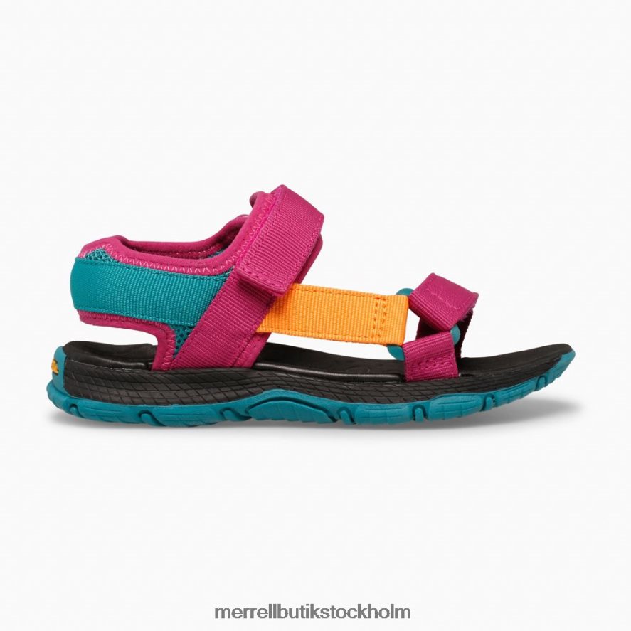 barn Merrell bär/multi kahuna webbsandal skor DP80HP1397