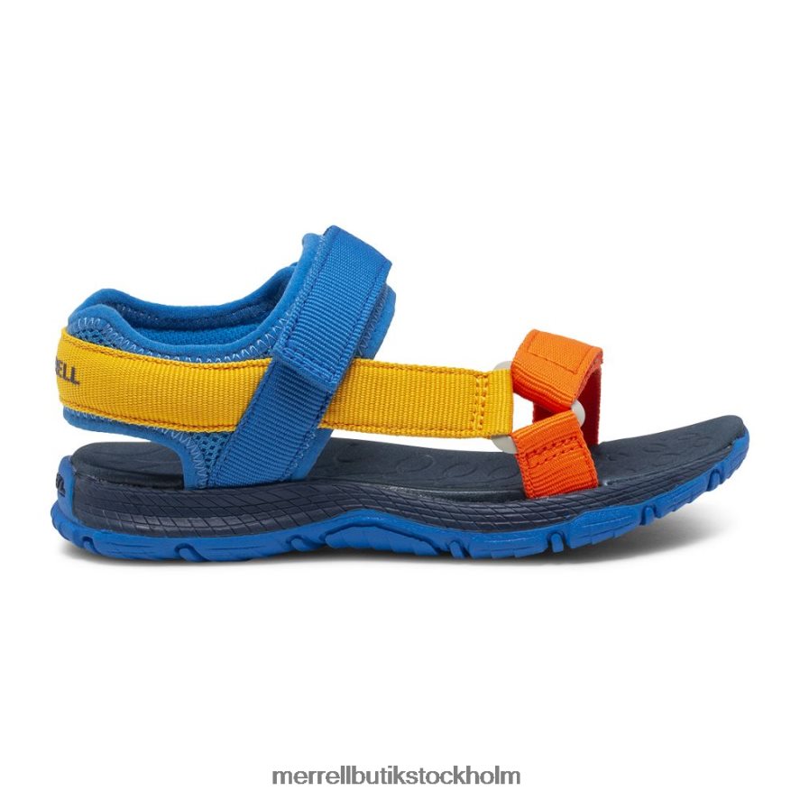 barn Merrell blå multi kahuna webbsandal skor DP80HP1399