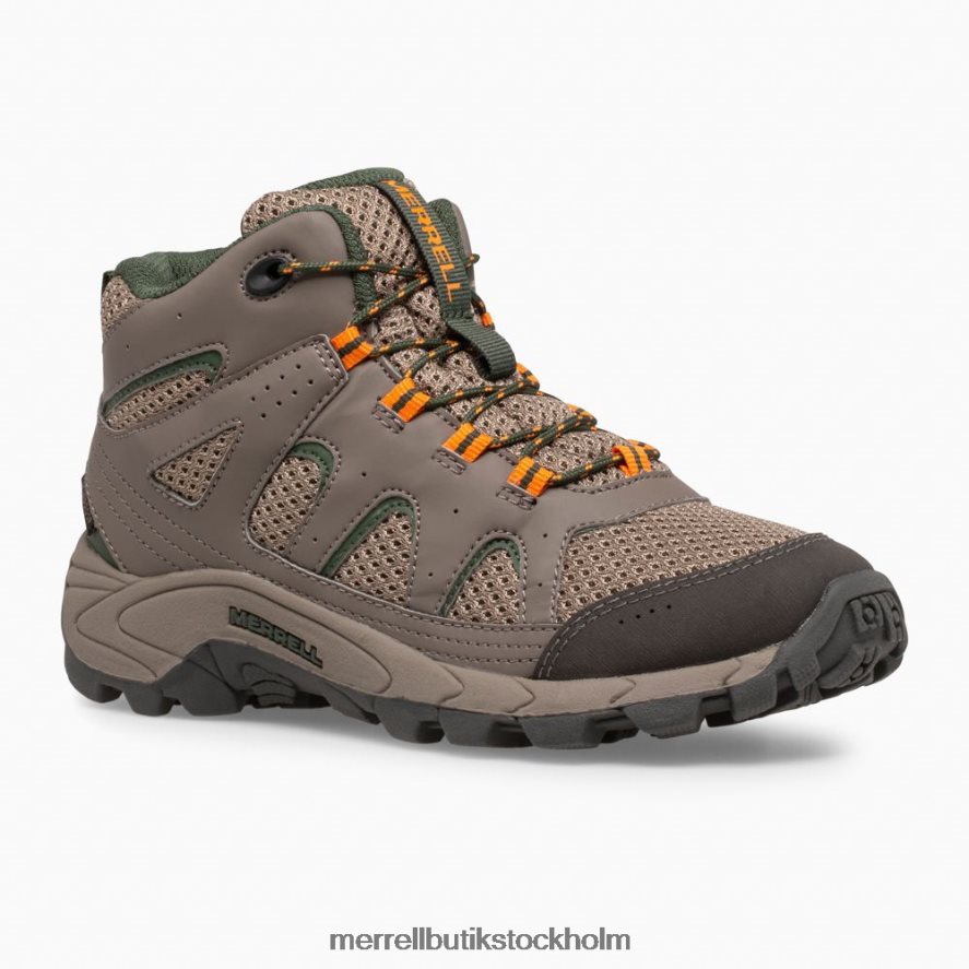 barn Merrell flyttblock oakcreek mellanspets vattentät stövel skor DP80HP1444