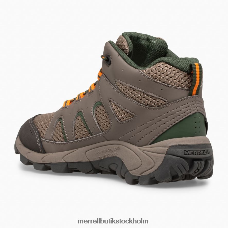 barn Merrell flyttblock oakcreek mellanspets vattentät stövel skor DP80HP1444