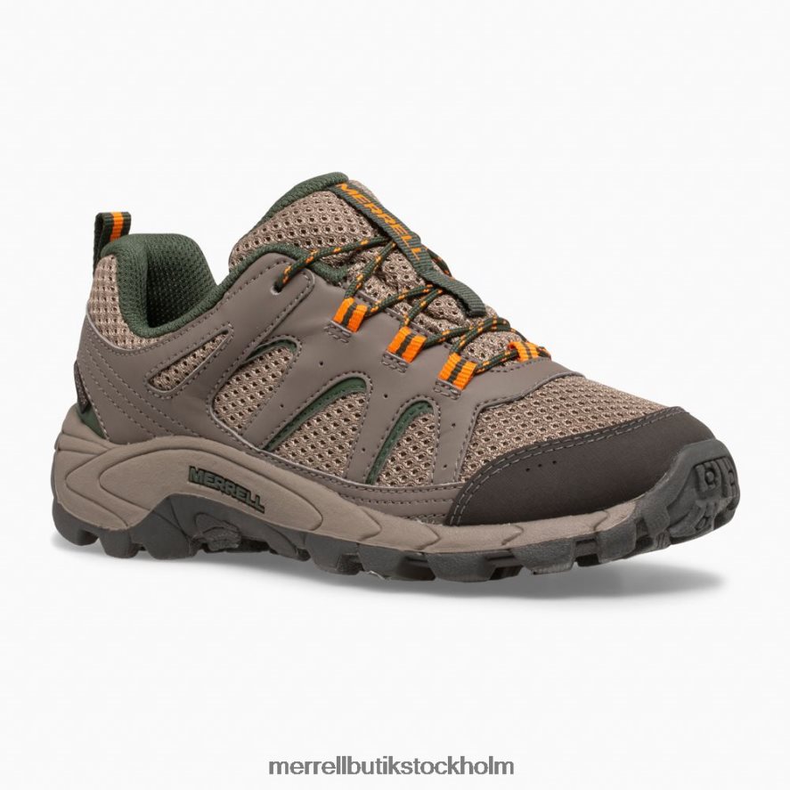 barn Merrell flyttblock oakcreek vattentät sneaker med låg spets skor DP80HP1448