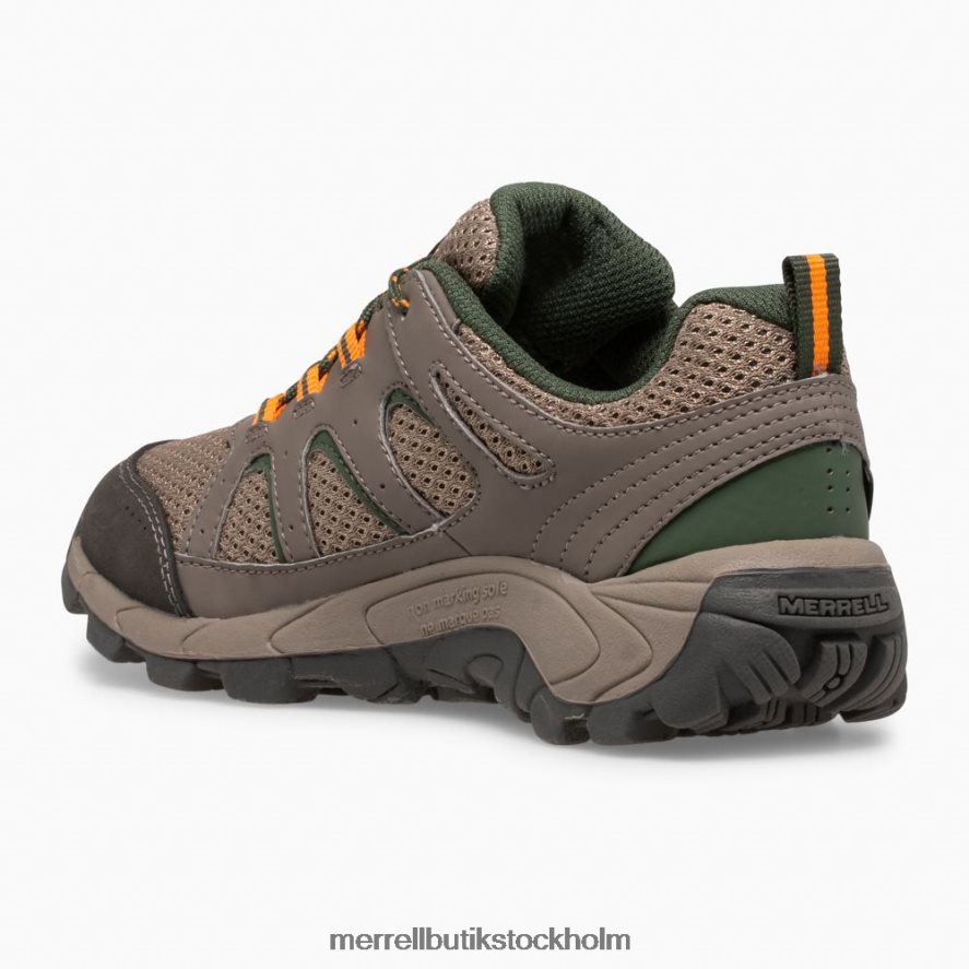 barn Merrell flyttblock oakcreek vattentät sneaker med låg spets skor DP80HP1448
