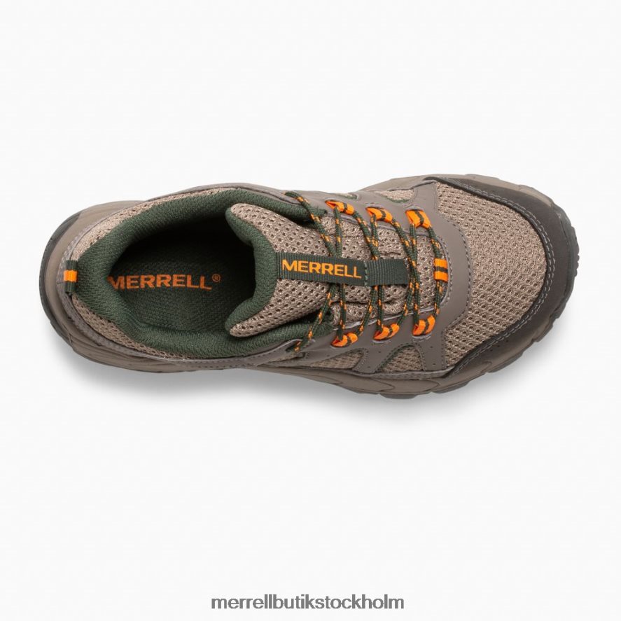 barn Merrell flyttblock oakcreek vattentät sneaker med låg spets skor DP80HP1448