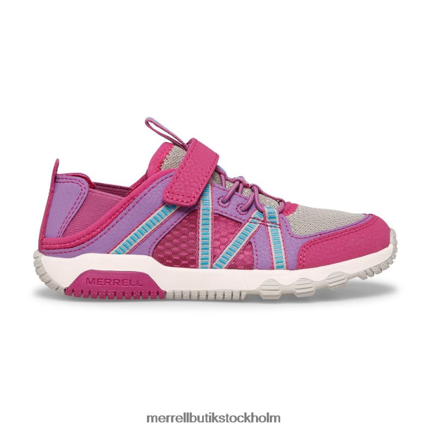 barn Merrell fuchsia/turq hydro free roam sandal skor DP80HP1498