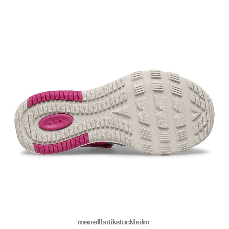 barn Merrell fuchsia/turq hydro free roam sandal skor DP80HP1498