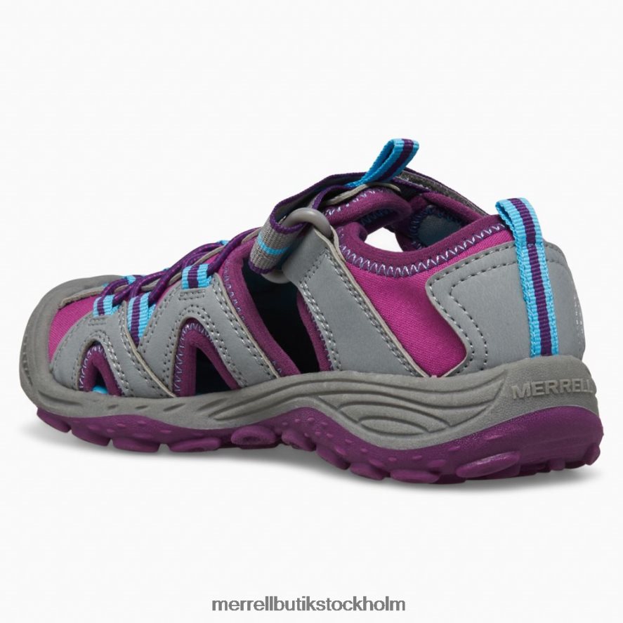 barn Merrell grå/bärig hydro 2 sandal skor DP80HP1475