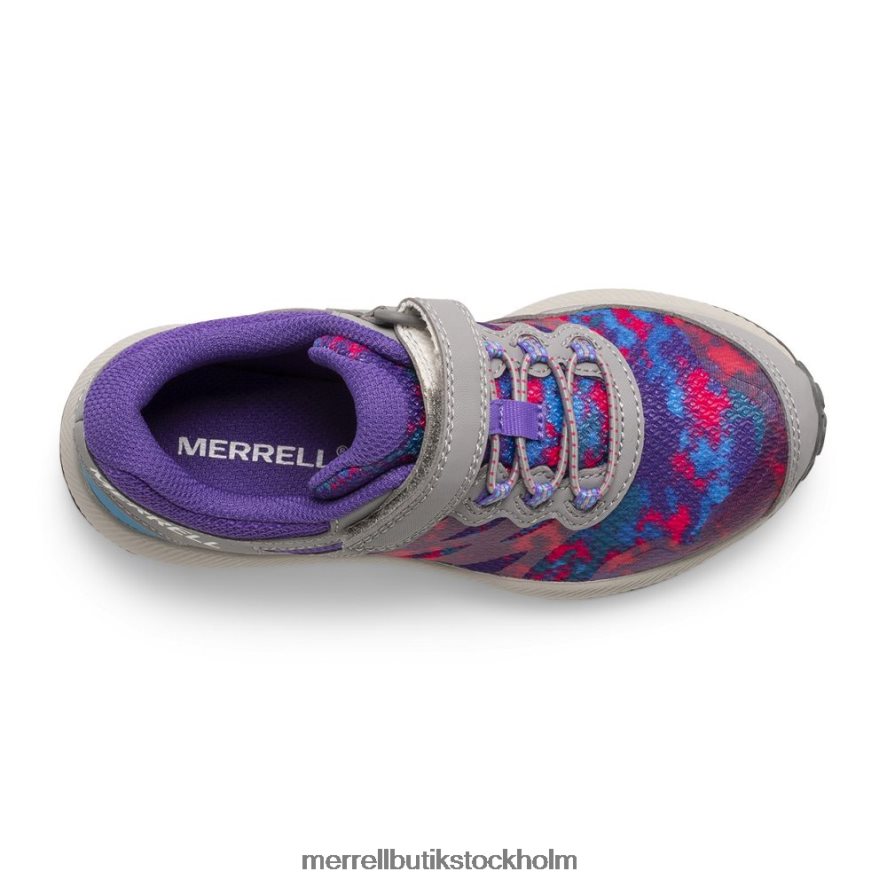 barn Merrell grå/multi nova 2 sneaker skor DP80HP784