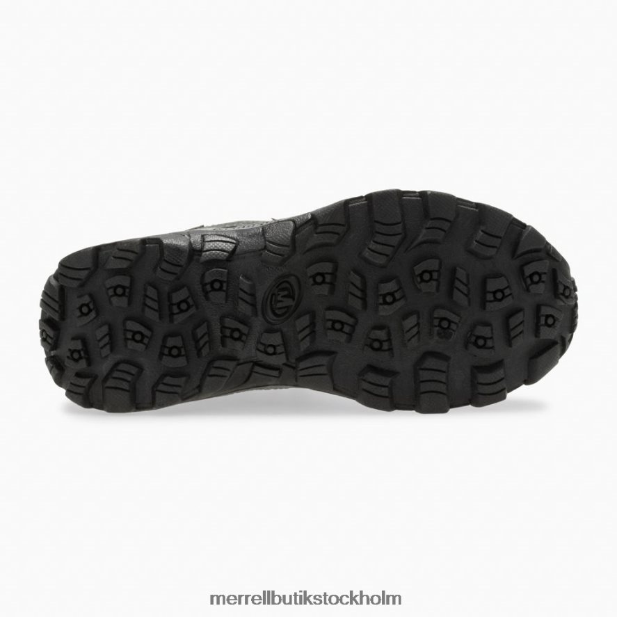 barn Merrell grå/snäcka moab 2 mid vattentät stövel skor DP80HP804