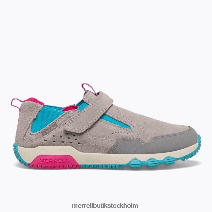 barn Merrell grått/turq/bär free roam jungle moc skor DP80HP1425