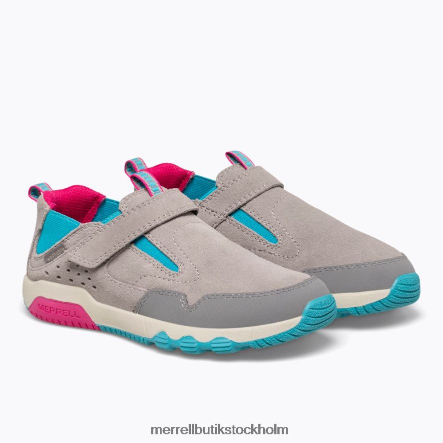 barn Merrell grått/turq/bär free roam jungle moc skor DP80HP1425
