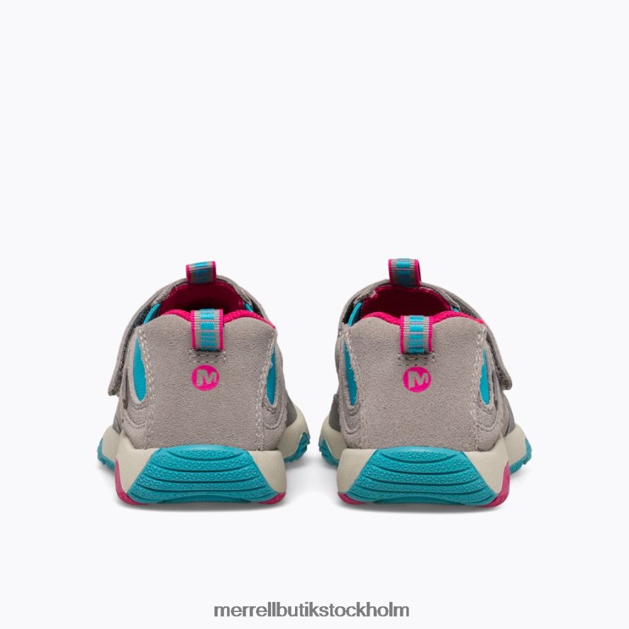 barn Merrell grått/turq/bär free roam jungle moc skor DP80HP1425