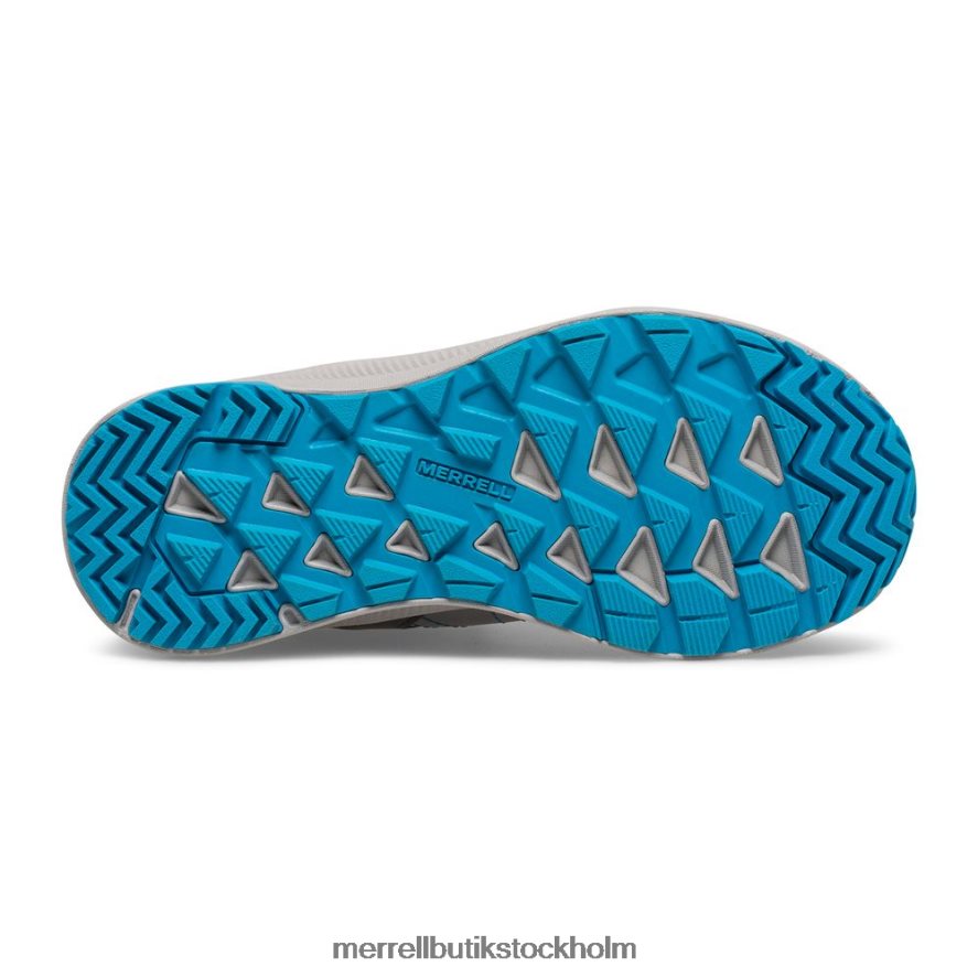 barn Merrell grå/turk Greylock vattentät stövel skor DP80HP1510