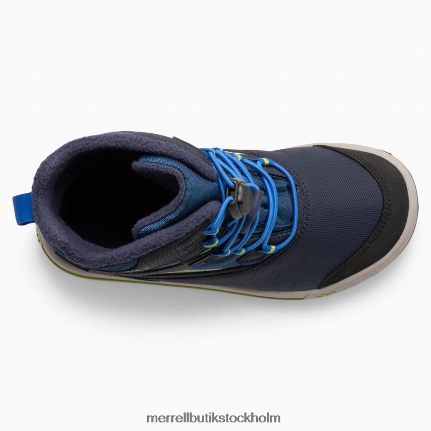 barn Merrell marin/citron snow bank 3.0 boot skor DP80HP1479