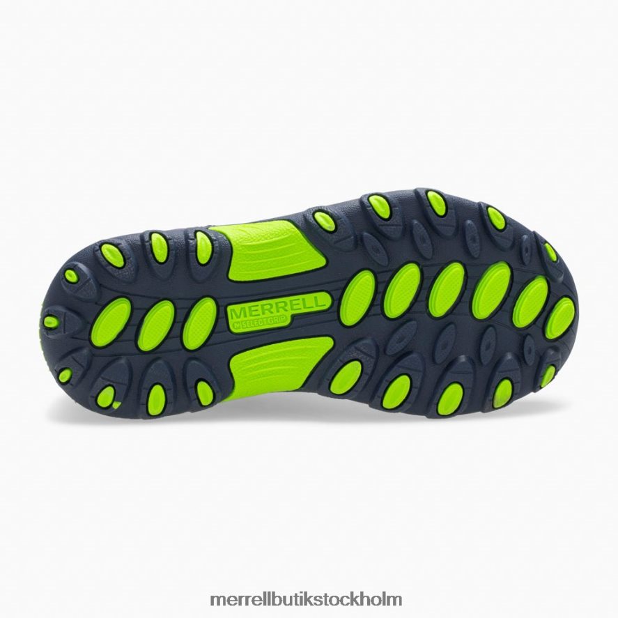 barn Merrell marin/grön trail chaser sko skor DP80HP1464
