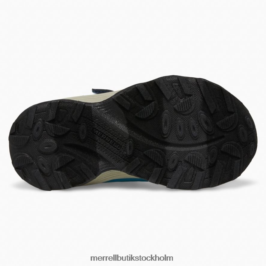 barn Merrell marin/hej dvs moab hastighet låg a/c jr. vattentät sneaker skor DP80HP1368