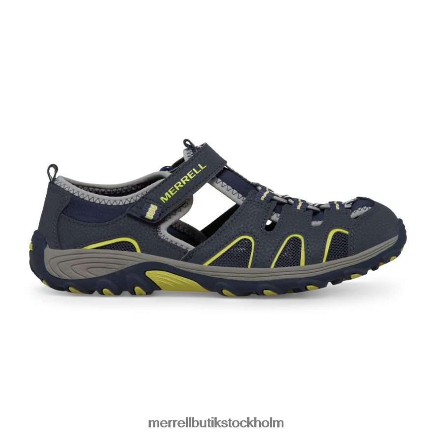 barn Merrell marin/lime hydro h2o vandrarsandal skor DP80HP1412