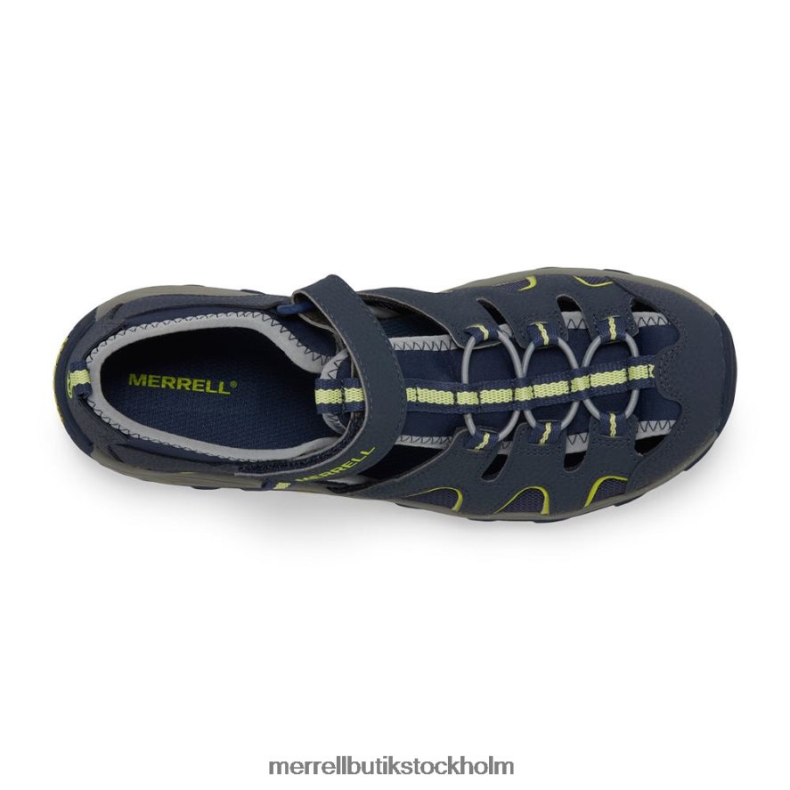 barn Merrell marin/lime hydro h2o vandrarsandal skor DP80HP1412