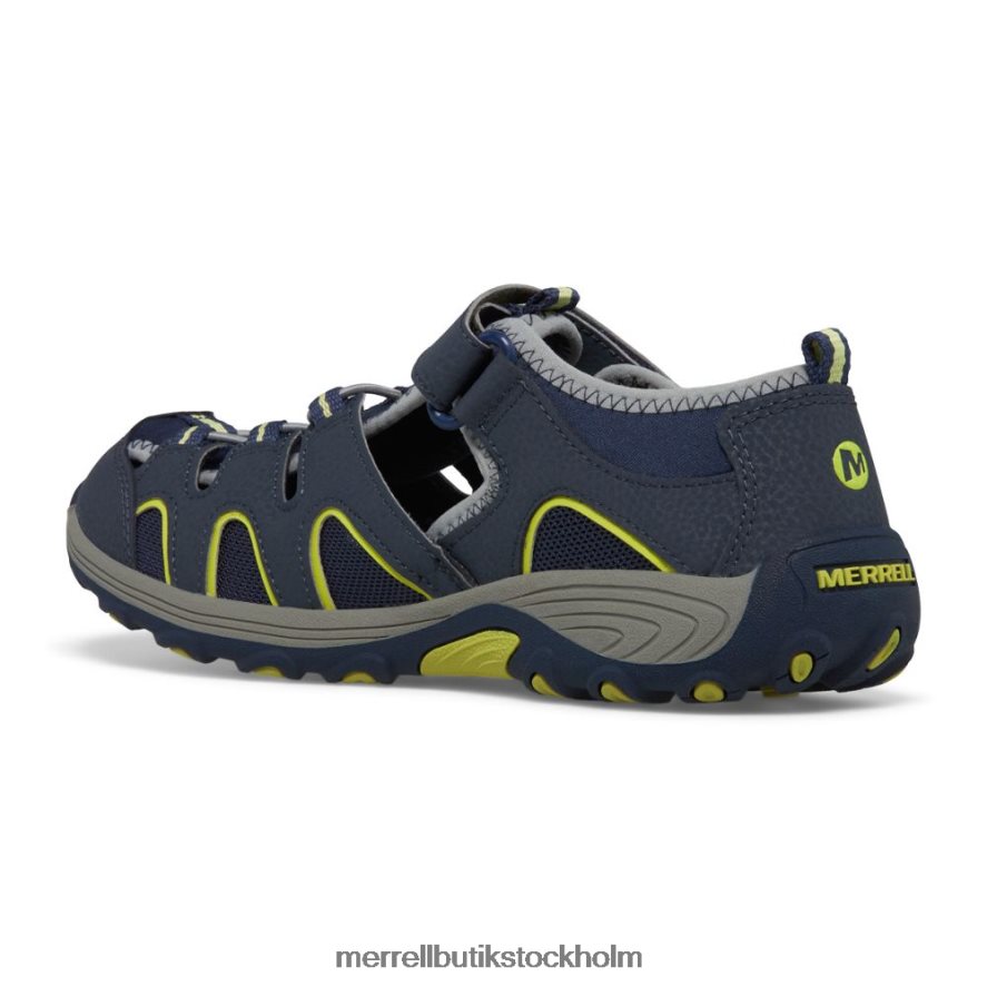 barn Merrell marin/lime hydro h2o vandrarsandal skor DP80HP1412