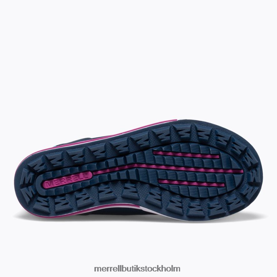 barn Merrell marinblå/turkos snow bank 3.0 boot skor DP80HP1483