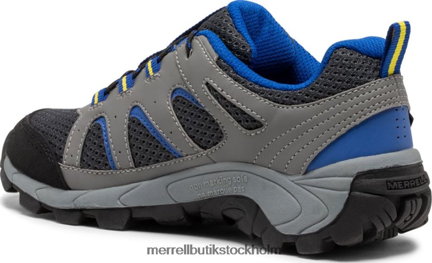 barn Merrell träkol oakcreek vattentät sneaker med låg spets skor DP80HP1450