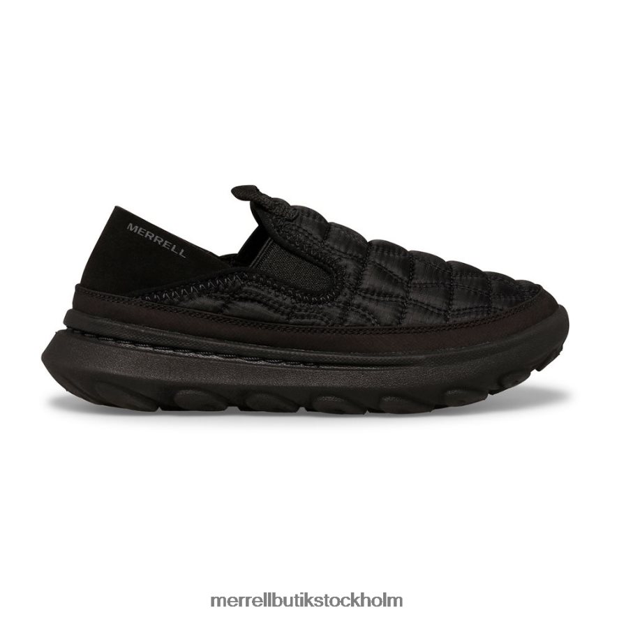 barn Merrell trippelsvart hut moc 2.0 skor DP80HP1495