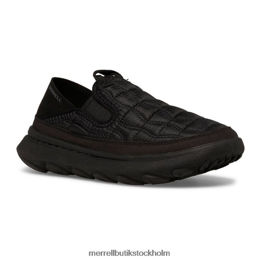barn Merrell trippelsvart hut moc 2.0 skor DP80HP1495