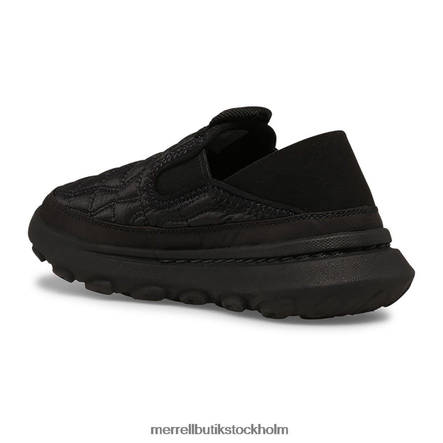 barn Merrell trippelsvart hut moc 2.0 skor DP80HP1495