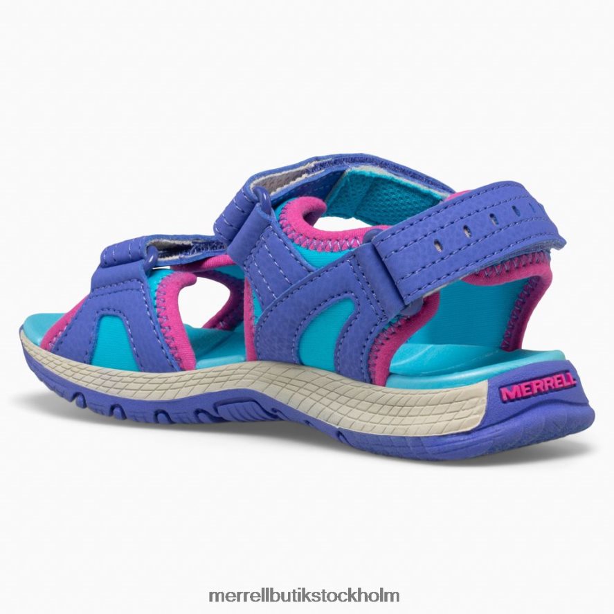 barn Merrell turq/lila pantersandaler 2.0 skor DP80HP1404