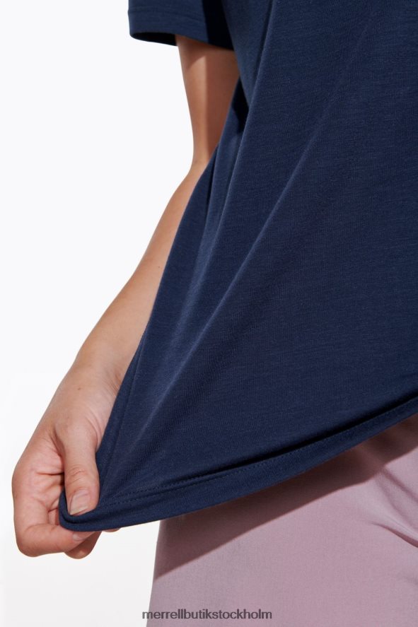 kvinnor Merrell Marin vardagströja med tencel kläder DP80HP996