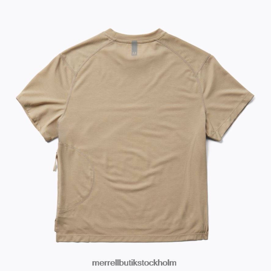 kvinnor Merrell aluminium perfekt t-shirt med tencel kläder DP80HP1008