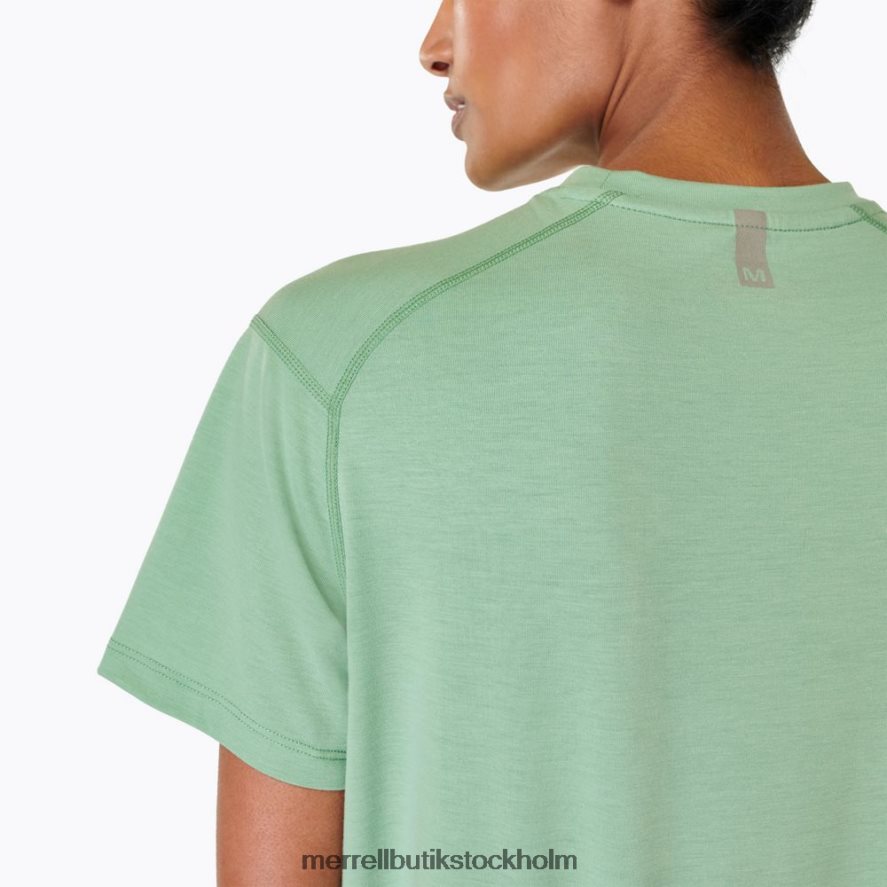 kvinnor Merrell jade perfekt t-shirt med tencel kläder DP80HP1007