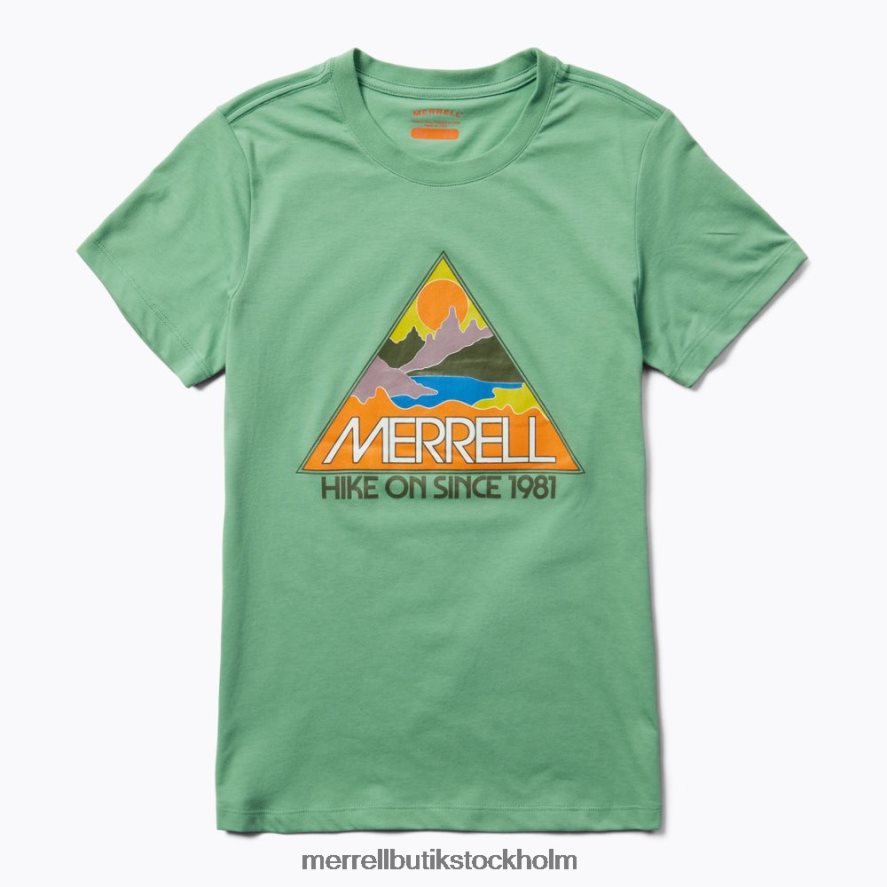 kvinnor Merrell jade triangel t-shirt kläder DP80HP1006