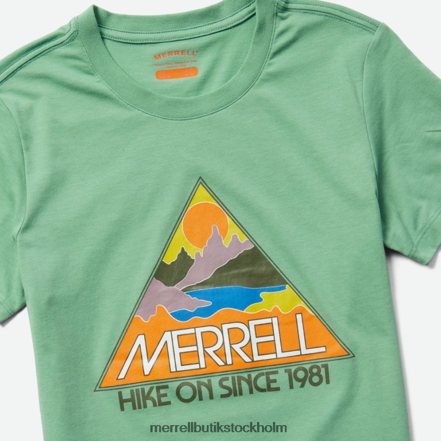 kvinnor Merrell jade triangel t-shirt kläder DP80HP1006