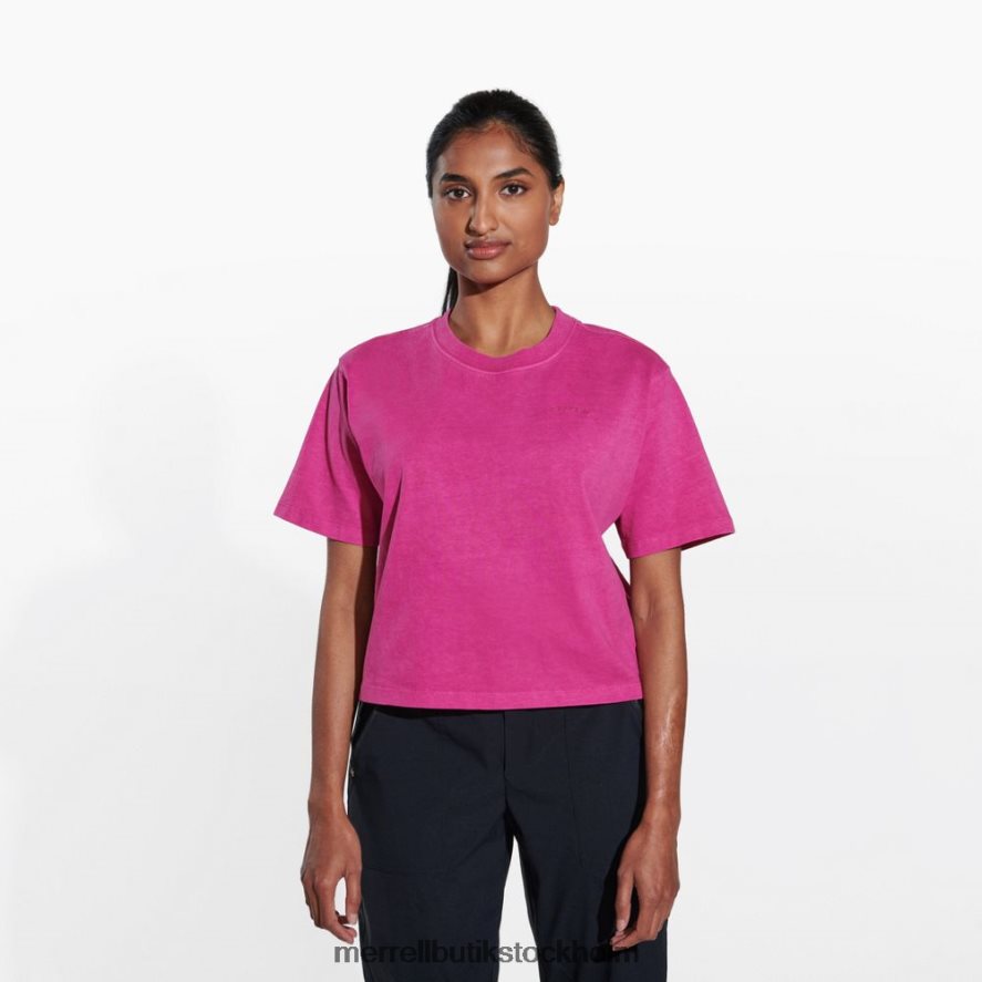 kvinnor Merrell kaktus blomma solbakad båg-t-shirt kläder DP80HP1268