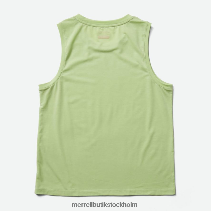 kvinnor Merrell skum grön vardagstank med tencel kläder DP80HP1077
