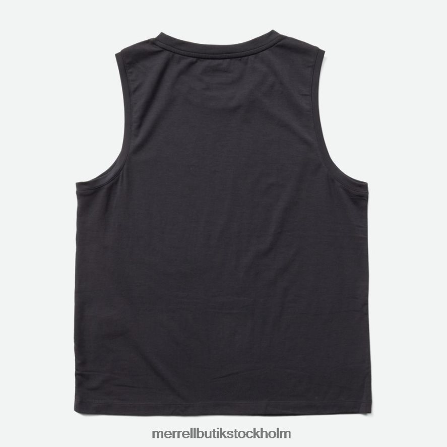 kvinnor Merrell svart vardagstank med tencel kläder DP80HP1076