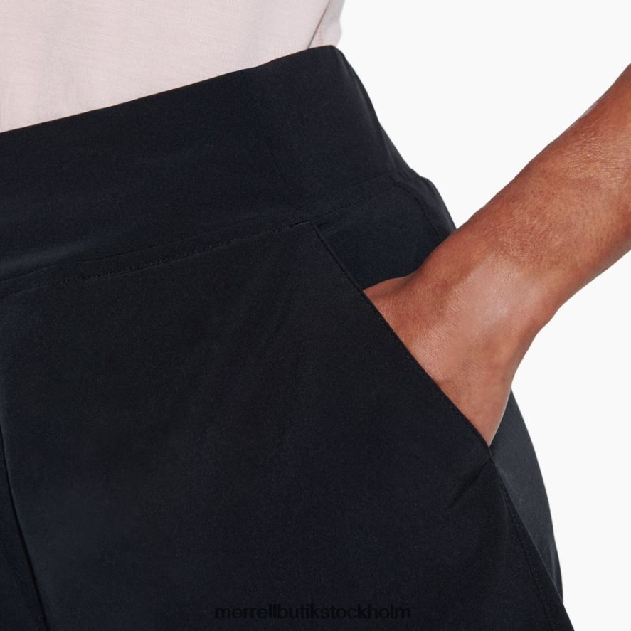 kvinnor Merrell svart Sierra kort kläder DP80HP1245