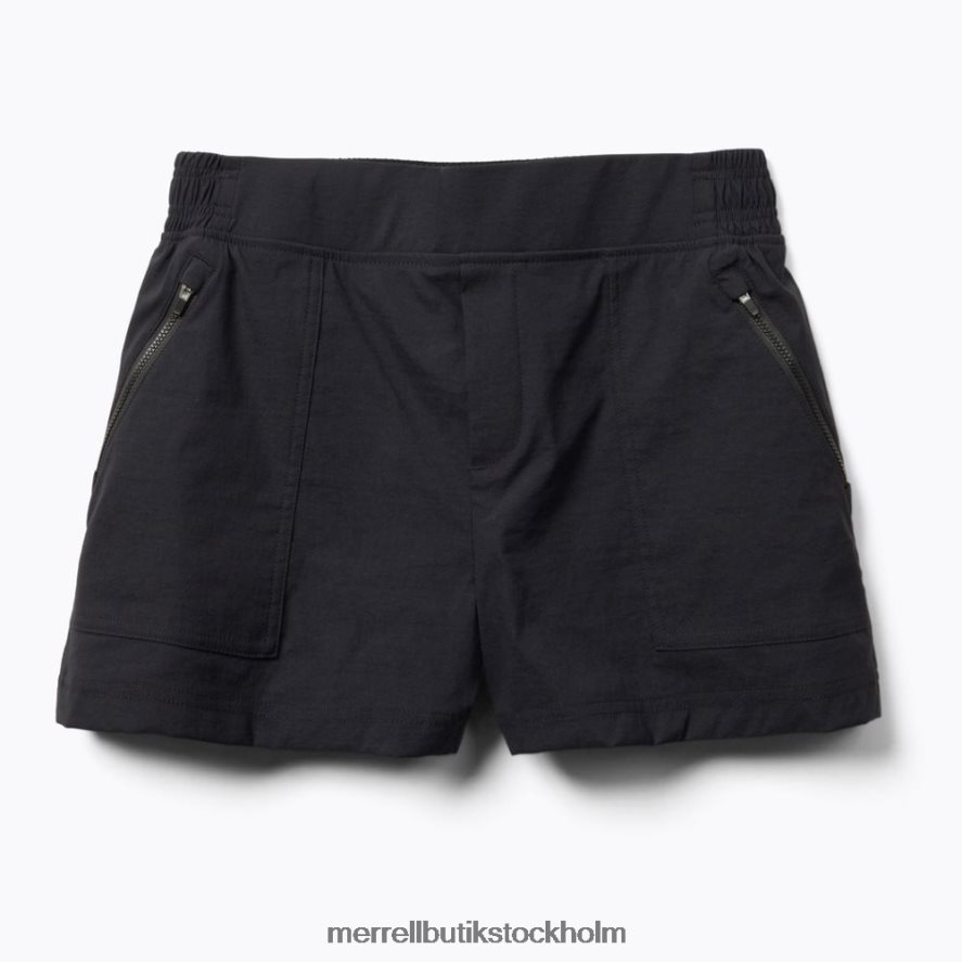 kvinnor Merrell svart hö kort kläder DP80HP1314