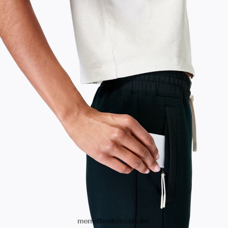 kvinnor Merrell svart momentum jogger kläder DP80HP1026